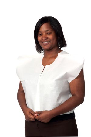 Capes Exam T-P-T 3-Ply White ProAdvantage Traditional Front/ Back Opening, 30'x21' (100/CS 40CS/PLT) by Pro Advantage  ID P750303